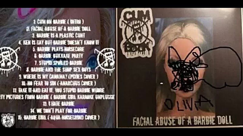 Cum Book – Facial Abuse Of A Barbie Doll CD