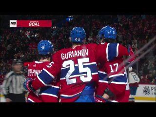 Денис Гурьянов пятая шайба в текущем сезоне НХЛ 22/23 ()