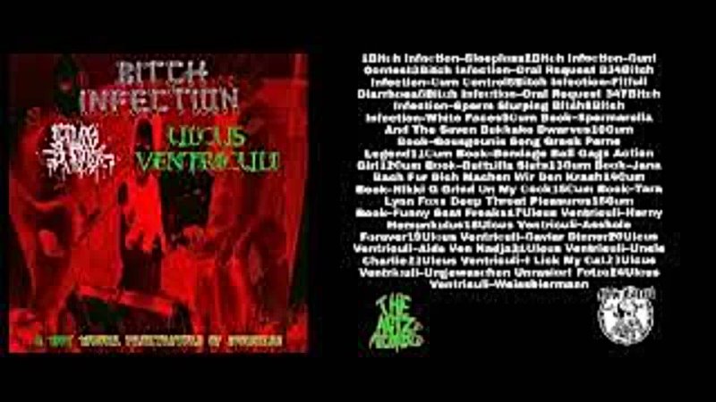 Bitch Infection / Cum Book / Ulcus Ventriculi – 3 Way Whore Penetrators Of Sickness CD