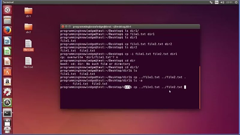 Linux Command Line Tutorial For Beginners 8 - cp command