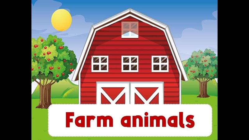 Farm animals BARN my teaching