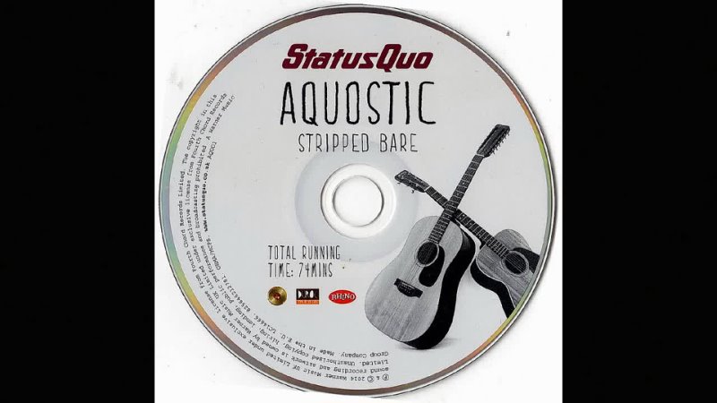 РОК АРХИВ. Status Quo (31). Aquostic. Stripped Bare (12 22 of CD)