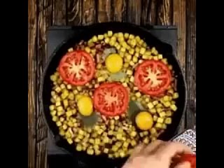 Вот такой вкусный и крутой завтрак