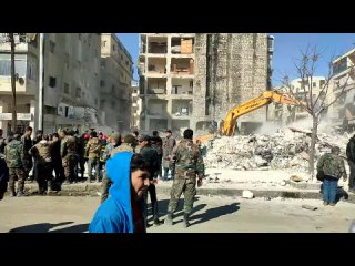 LIVE aus Syrien: Suche nach Opfern der Erdbebenkatastrophe in Aleppo