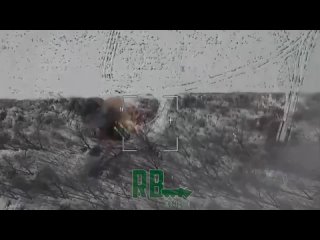 уничтожение пусковой установки ЗРК С-300.
