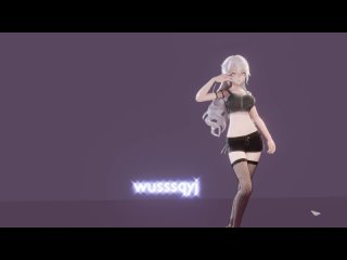 【Honkai Impact 3 MMD／60FPS】Bronya Zaychik【Wiggle Wiggle 「Short ver」】