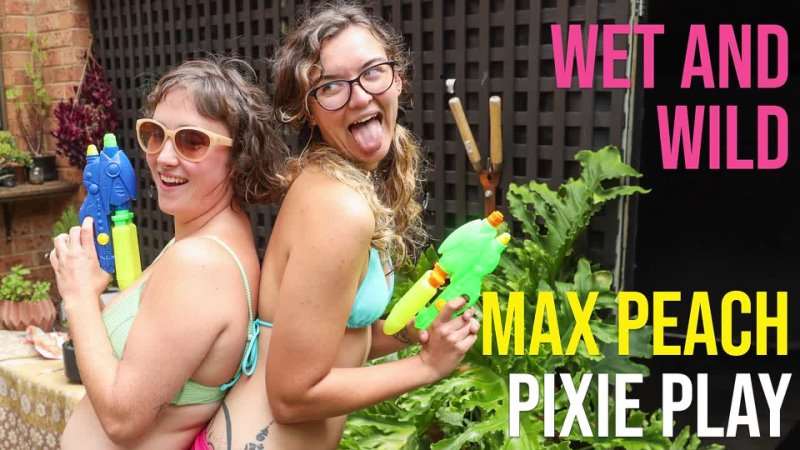 Girls Out West Max Peach Pixie Play Wet And