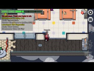 Playing as the Best Impostor While in the Bathroom in Among Us Multiplayer Funny Moments!