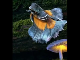 Сиамский петушок, или Бойцовская рыбка (Betta splendens)