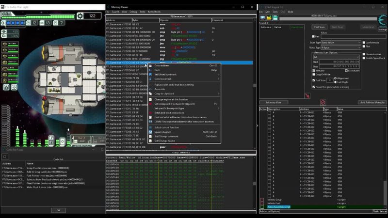 Давайте хакнем FTL с помощью Cheat Engine (часть 04) - Флот не прилетит
