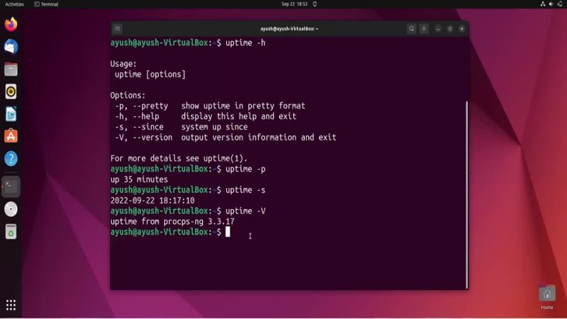 Uptime command in Linux with Examples How to Check Uptime in Linux Command