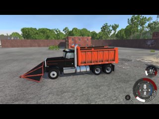 I Tried to Stop the Ghost Car with a Ram Plow! - BeamNG Drive Gameplay - Scary Map