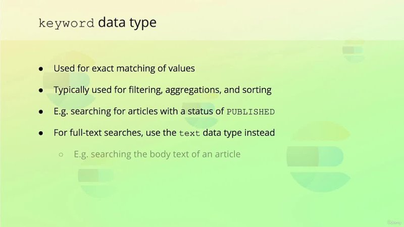 006 Overview of data types