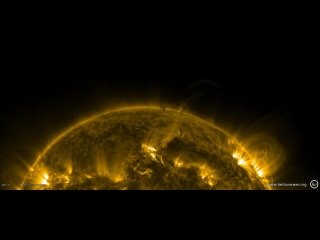 Solar Eruption ..с  --- ..странная солнечная аномалия..