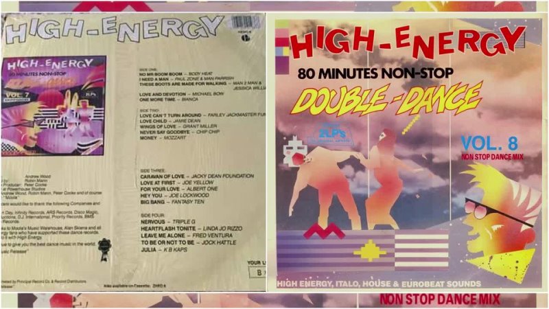 Various – High-Energy Double-Dance Vol. 8 [1987]