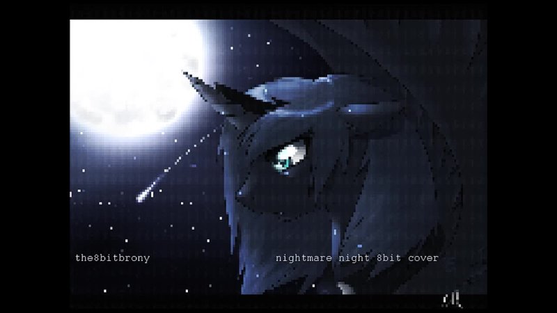 The8bitbrony Nightmare Night 8bit (16bit) Cover by