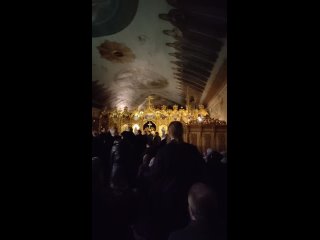 Утреня с чтением всего Великого канона была совершена в нескольких храмах Святой Киево-Печерской Лавры