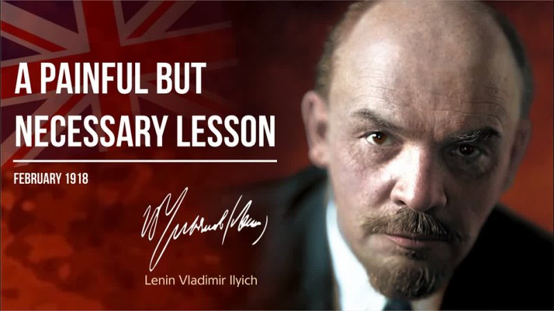 Lenin V. I. A Painful But Necessary