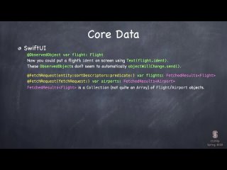 Swift Xcode iOS 13 Apps Стэнфордский Курс 12. Gestures JSON Core Data