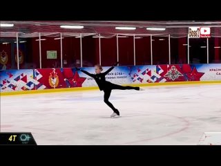 Milana LEBEDEVA & Ekaterina TITOVA - 4S+2T, 4T practice (02-2023)