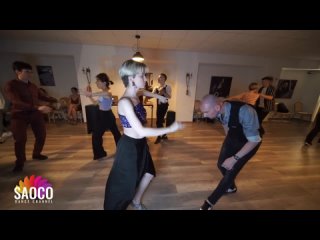 Anton Shcherbak and Liliya Abdullina Salsa Dancing at MOST - Salsa Weekend In Saratov,