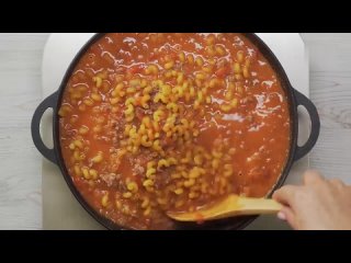 МАКАРОНЫ ПО-ИТАЛЬЯНСКИ в одной сковороде за 30 минут. Вкусно, сытно и быстро!)