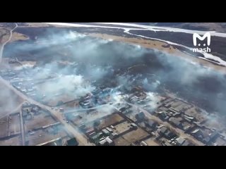 Чиновники случайно подожгли село в Бурятии