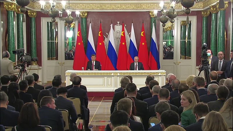 По итогам переговоров Владимир Путин и Си Цзиньпин сделали заявления для CVB
