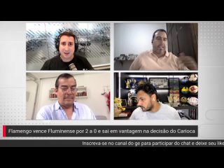 ge - GE FLAMENGO: VITÓRIA SOBRE O FLUMINENSE MOSTRA A FORÇA RUBRO-NEGRA? | #live | ge.globo