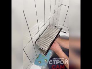 Установили смеситель , фрезой сняли лишнее на водорозетке👍