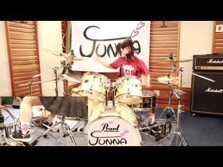 JUNNA Through The Fire And Flames - DragonForce - Drum Cover