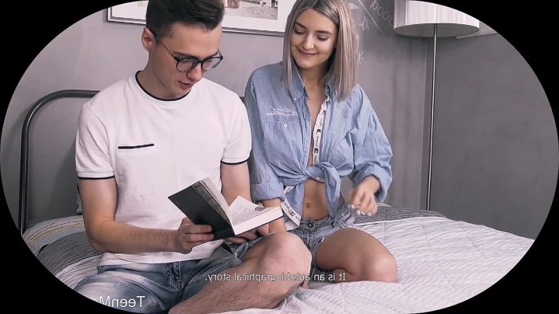 Tiny Teen - Bookworm gets a sex prize