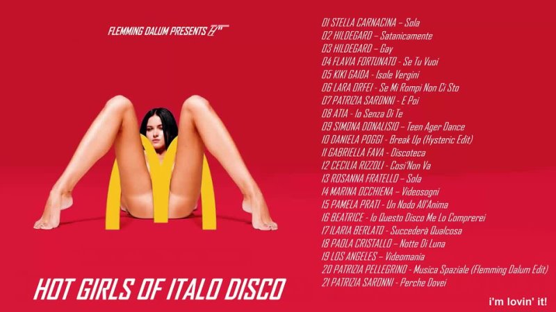 Flemming Dalum Hot Girls Of Italo Disco