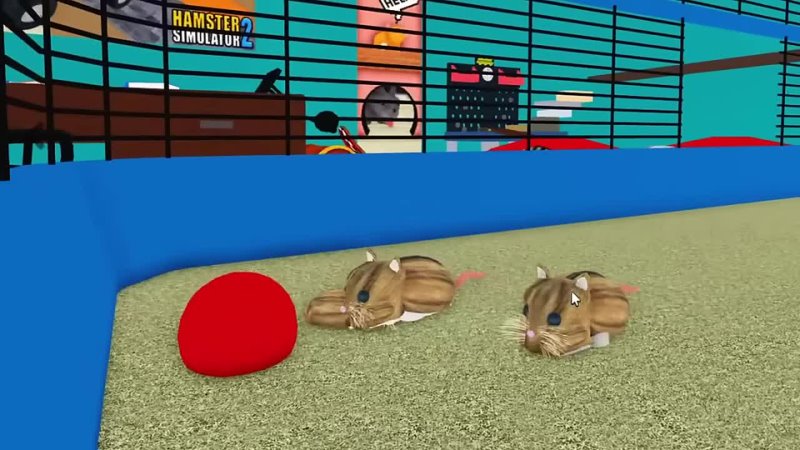 КОШКА ЛАНА МЫ СТАЛИ ХОМЯКАМИ В РОБЛОКСЕ Roblox Hamster