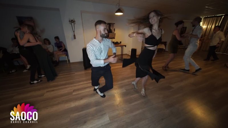 Gleb Shustov and Natalya Maltseva Salsa Dancing at MOST Salsa Weekend In