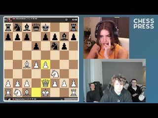 Chess Press SUPERCUT: Magnus Carlsen DESTROYS Alexandra Botez with TIME HANDICAP (DUAL COMMENTARY)