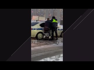 Задержание нарушителя в Питере