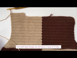 [HayHay Crochet] Crochet Checkerboard Sweater Vest Tutorial | Hayhay Crochet