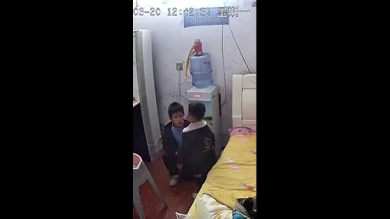Choking child gets kung fud into life again by his big