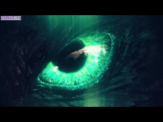 daiei film teaser кайдзю green eyes силуэт claws отметины на теле glowing eyes вены title светящийся glowing body markings ревущ