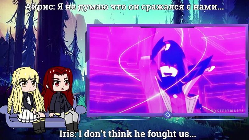 Setsuno Reaction of Rosa Orion and Iris Midgard, The Eminence In Shadow ( ENG, RUS) Part