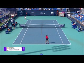 WTA Miami 2023.R4.Sorana Cirstea - Marketa Vondrousova