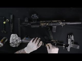 [Cap Bailey ASMR] ASMR Detailed Gun Cleaning Sounds