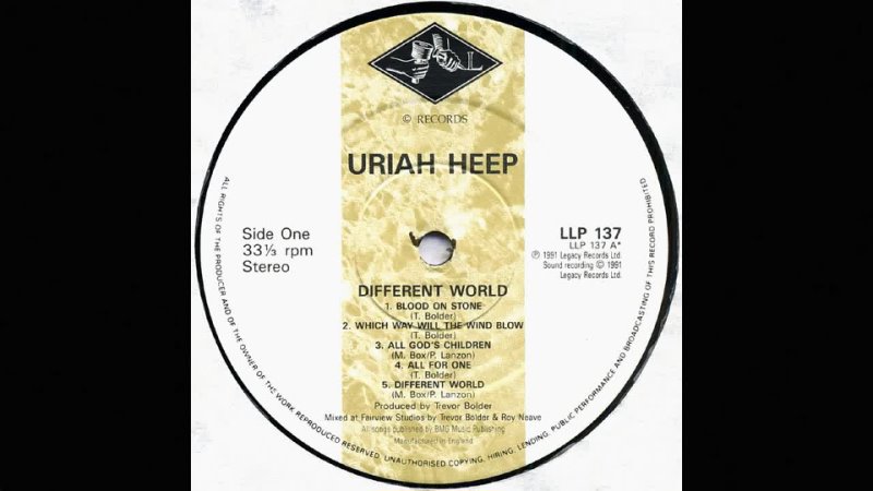 РОК АРХИВ. URIAH HEEP (18). Different World