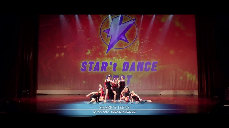 STAR T DANCE FEST, , 2 ST PLACE, Diva Mix Teens Middle, SHARKS