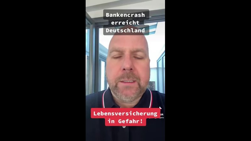 Bankencrash erreicht Deutschland Finanzaufsicht, schließt erstes