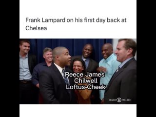 Первый день Фрэнка Лэмпарда после возвращения