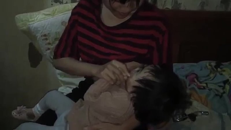 Beautiful Vietnam Mom Breastfeeding tiny infant educational videos do
