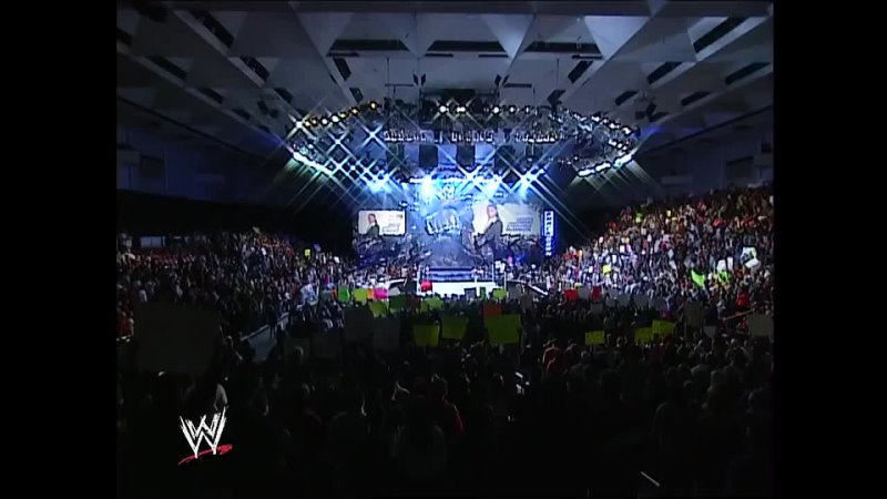 Big Show, Chris Benoit & Stephanie McMahon segment 2002