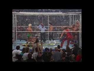 Hollywood Hogan Scott Hall Kevin Nash nWo Sting vs Sting Ric Flair Lex Luger Arn Anderson - WCW Fall Brawl: War Games